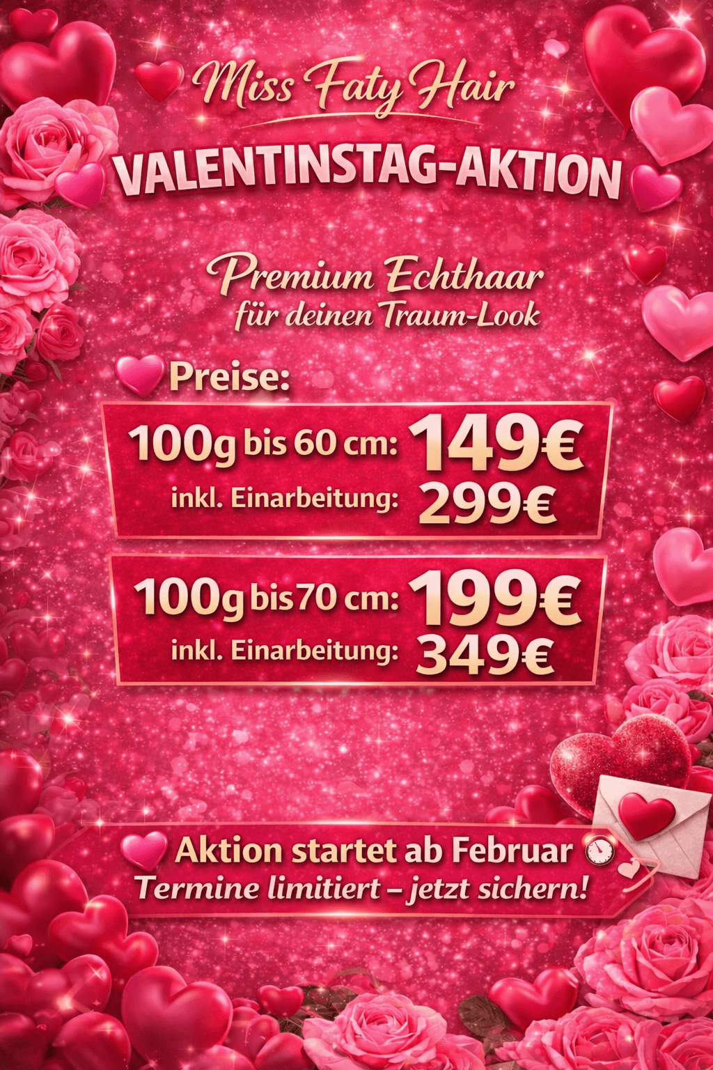 Faty´s Premium Echthaare – Luxuriöse Haarqualität