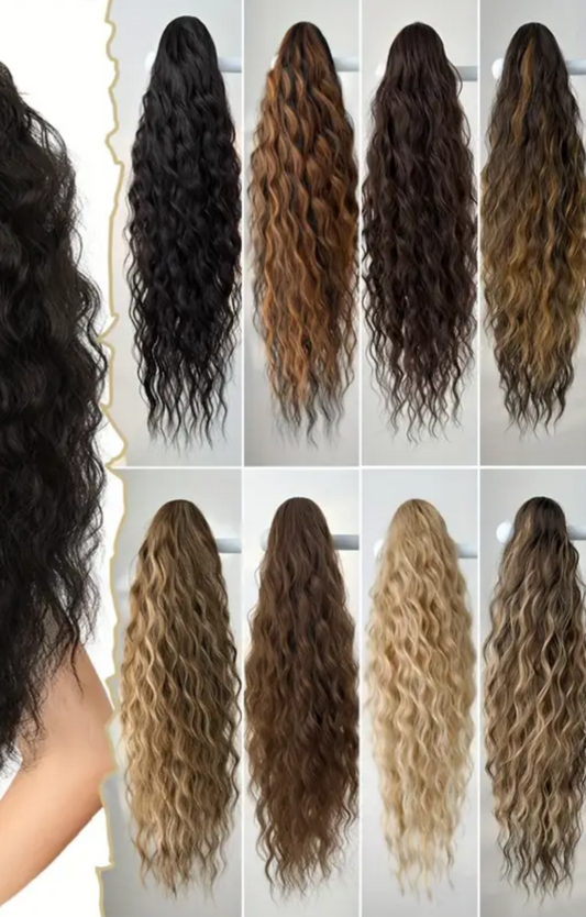 Ponytail Hochtemperatur Faser Haar