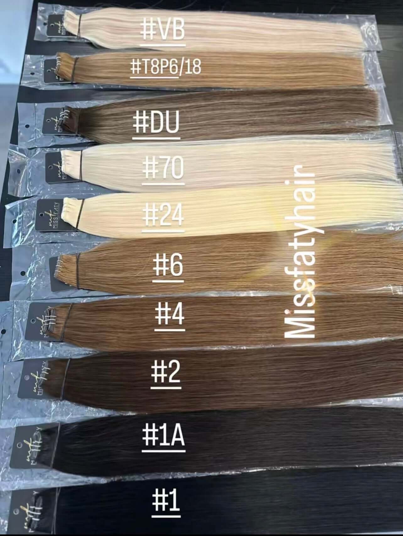 MF Luxery Serie Genius Weft Hair 60cm Double drawn*****