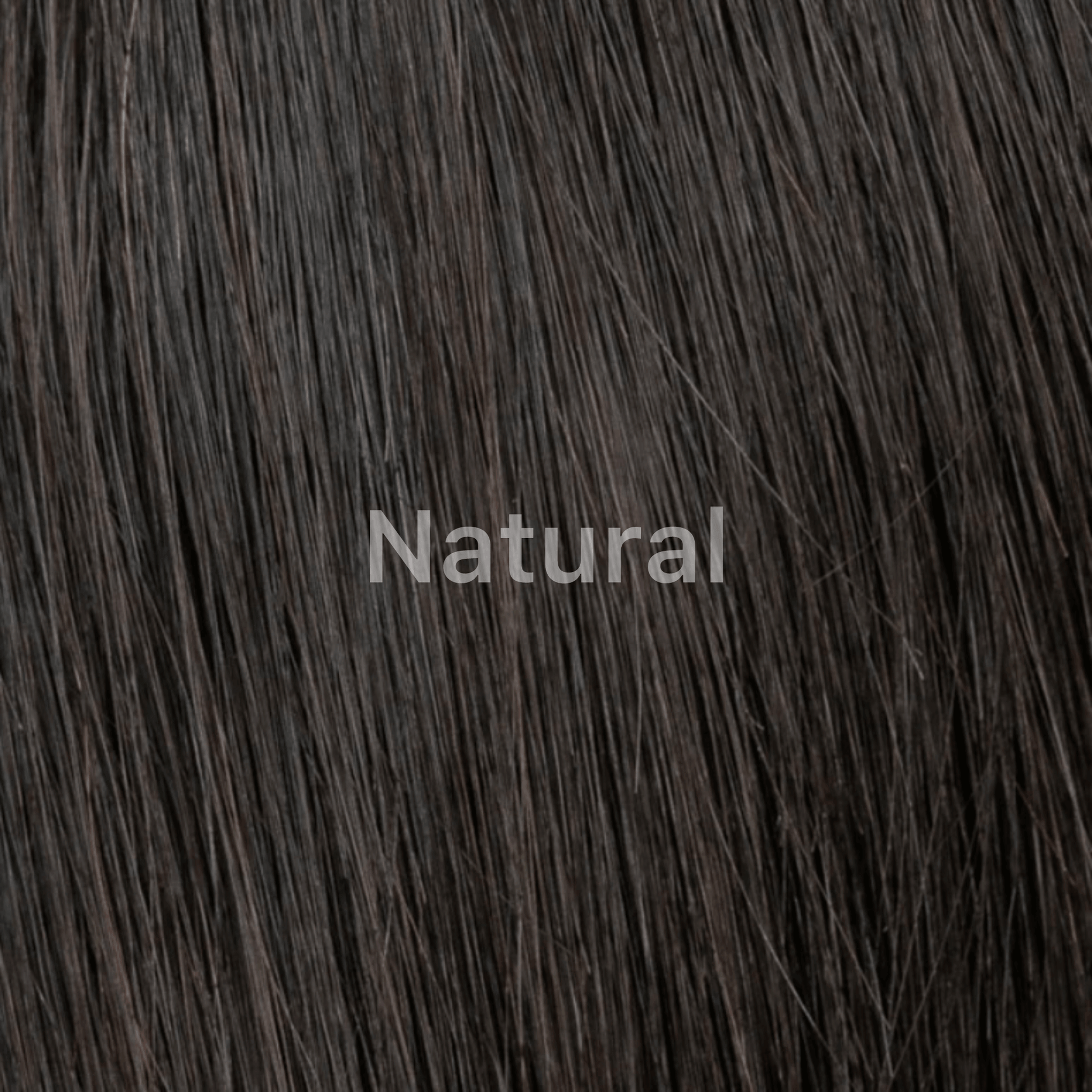 lockige Echthaar-Extensions 65cm in naturbelassener Optik