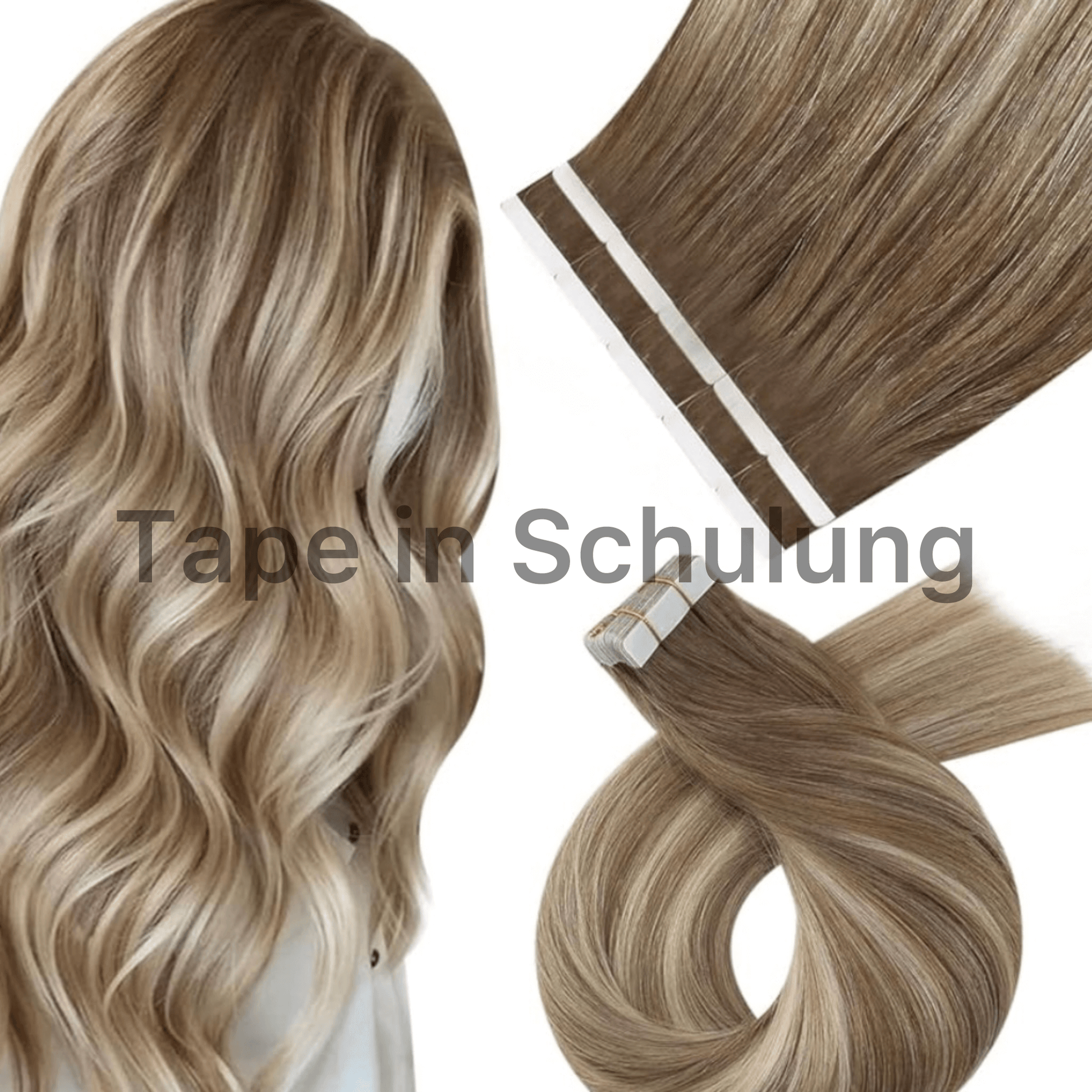 TAPES Einzel Intensiv Schulung - Tape-Extensions und Frisuren im Training für Friseure und Stylisten.