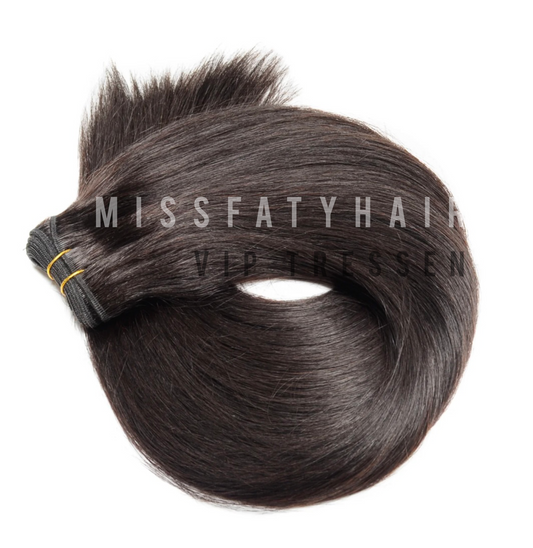 VIP Tressen Full Ends Natural Wave | Premium Echthaar-Extensions