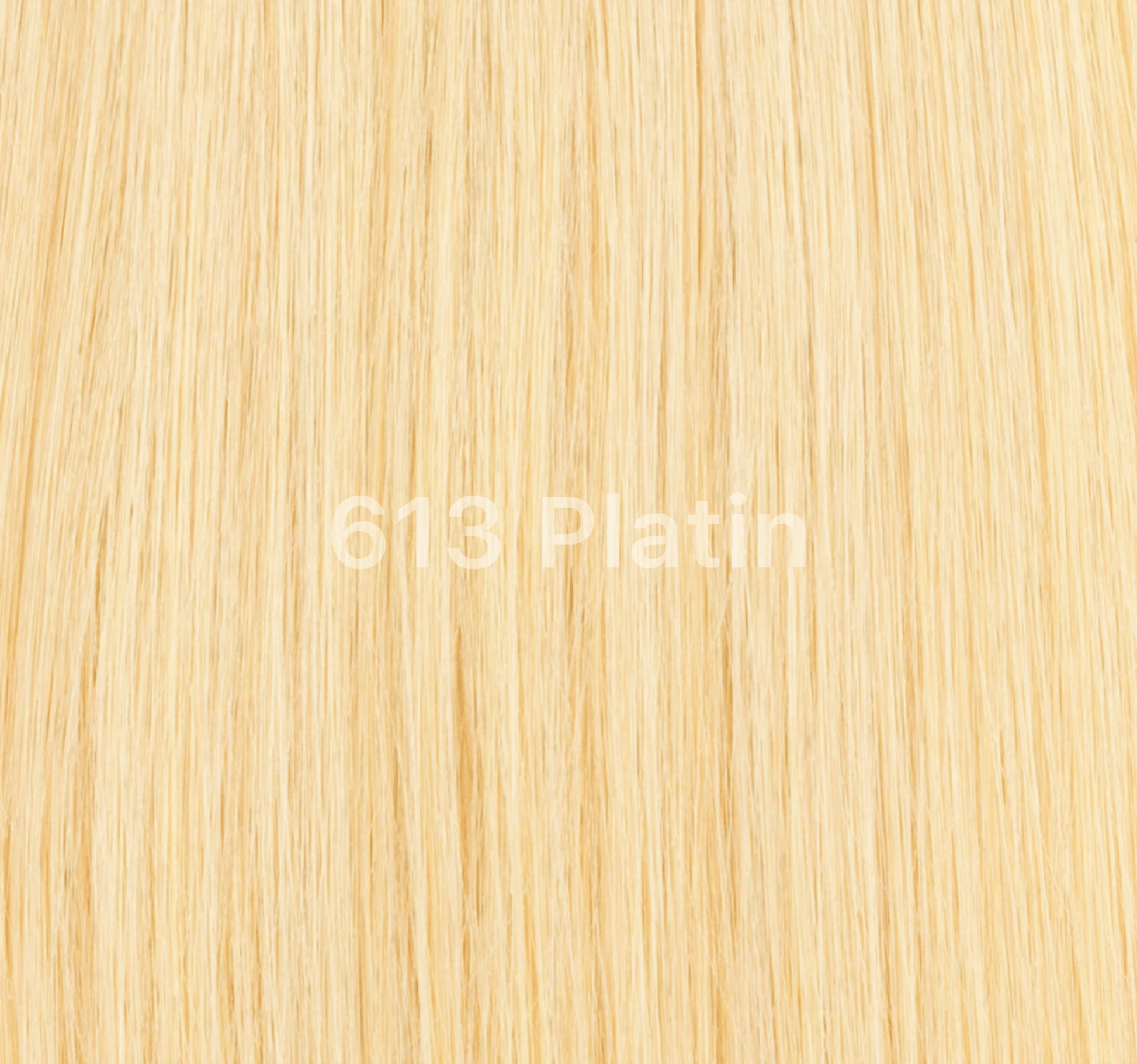 lockige Echthaar-Extensions 65cm in Farbe 613 Platin, glänzendes und hochwertiges Haar.